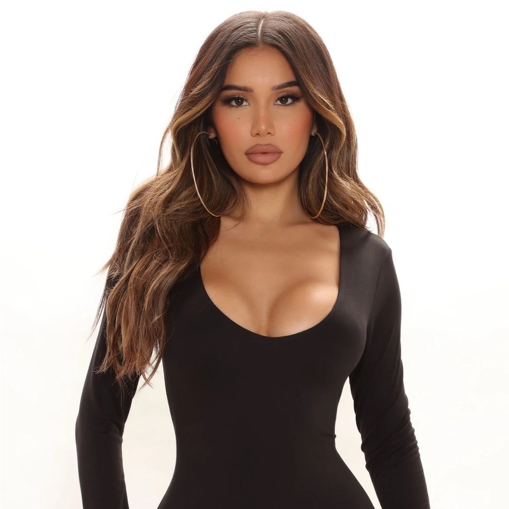 Fashion Nova Amilia Double Lined Midi Dress - Picture 4 of 12